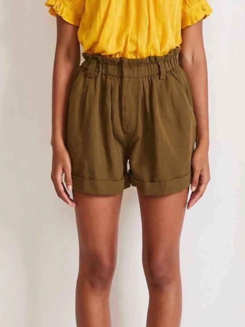 Apiece Apart Olive Som Vida Shorts XS